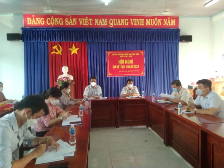 HĐND phường Long Thành Trung tổ chức hội nghị sơ kết hoạt động HĐND phường quý I năm 2022